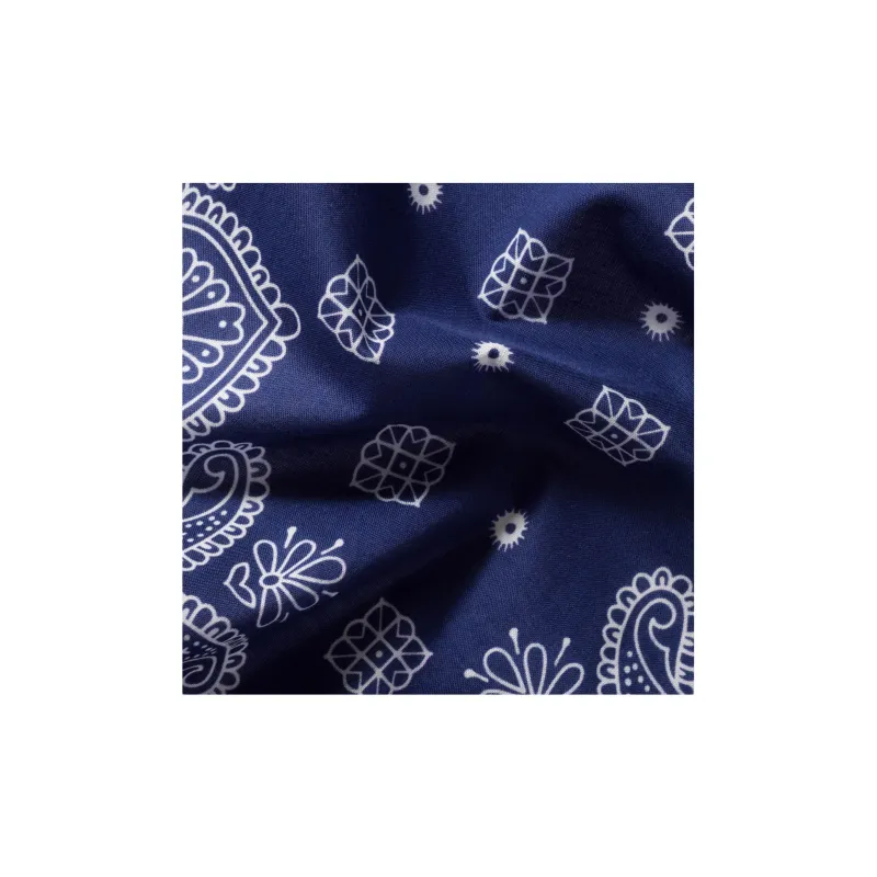 MIU MIU Poplin Knit Scarves Women's Marine Blue-2