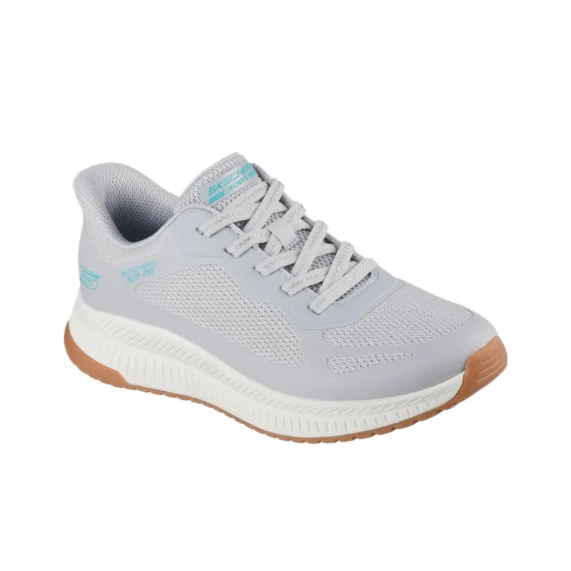 Skechers BOBS SQUAD 4 Low Top Running Shoes Women's Light Blue-2