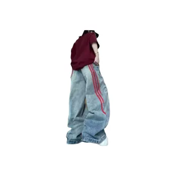 HAPPY PARTY Jeans Unisex Vintage Blue