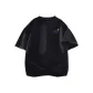 [Heavyweight 100% cotton]Black (Mz Day and Night Chest Logo)