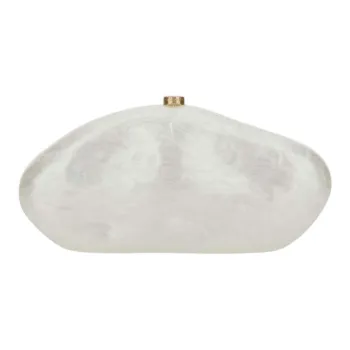 CULT GAIA Acrylic Clutch Women's White