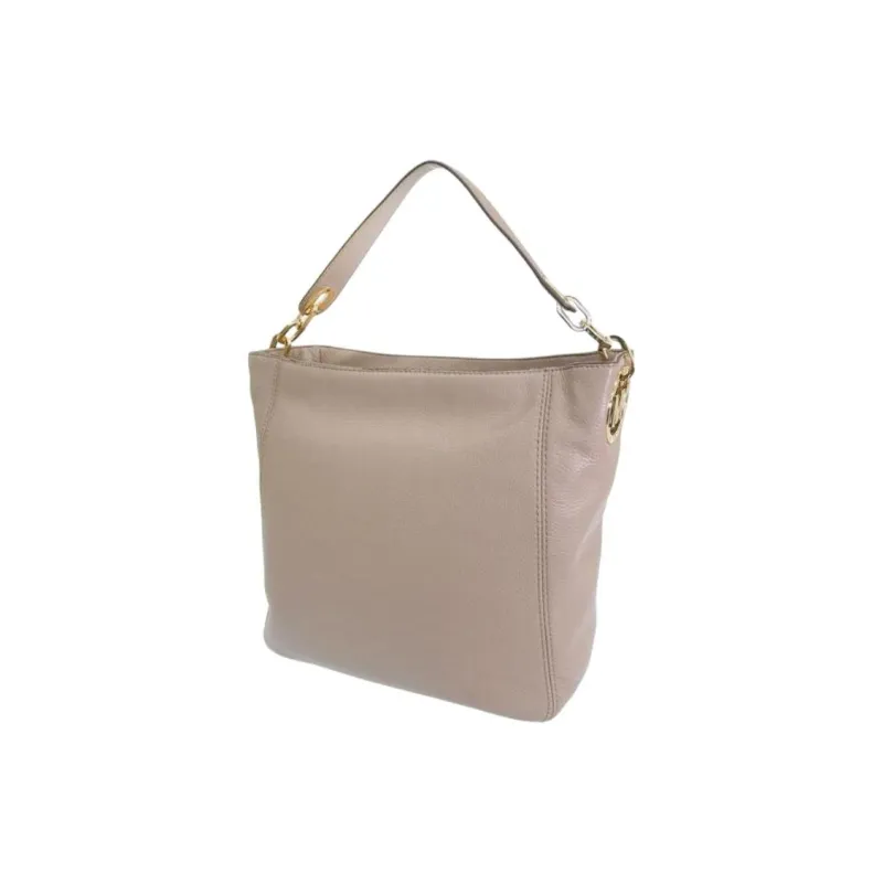 MICHAEL KORS Fulton Leather Handbag Regular Women's Beige-1