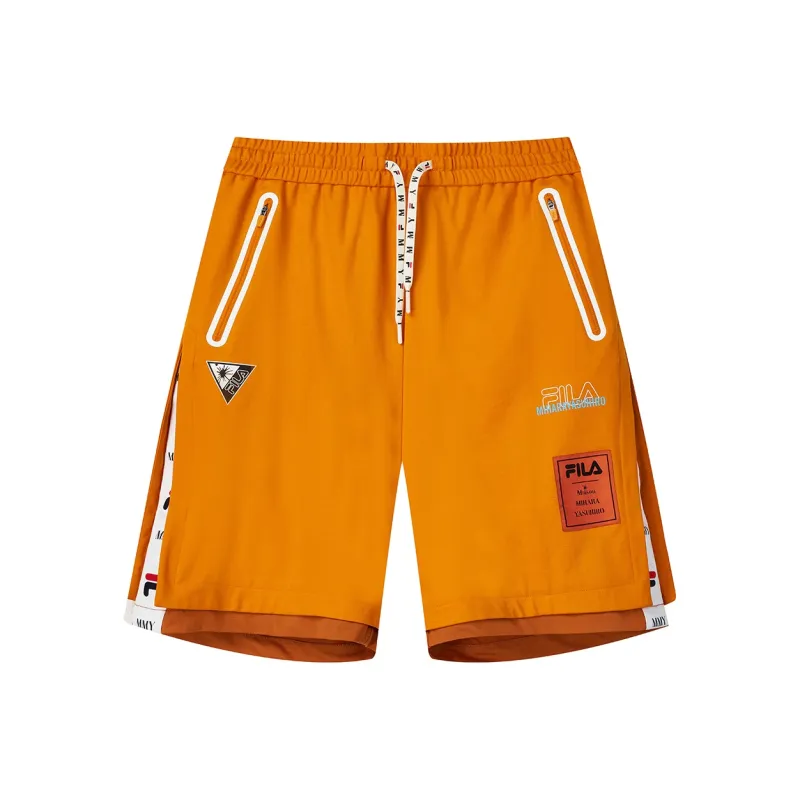 FILA x Maison Mihara Yasuhiro Casual Shorts Men's Pumpkin Orange-0