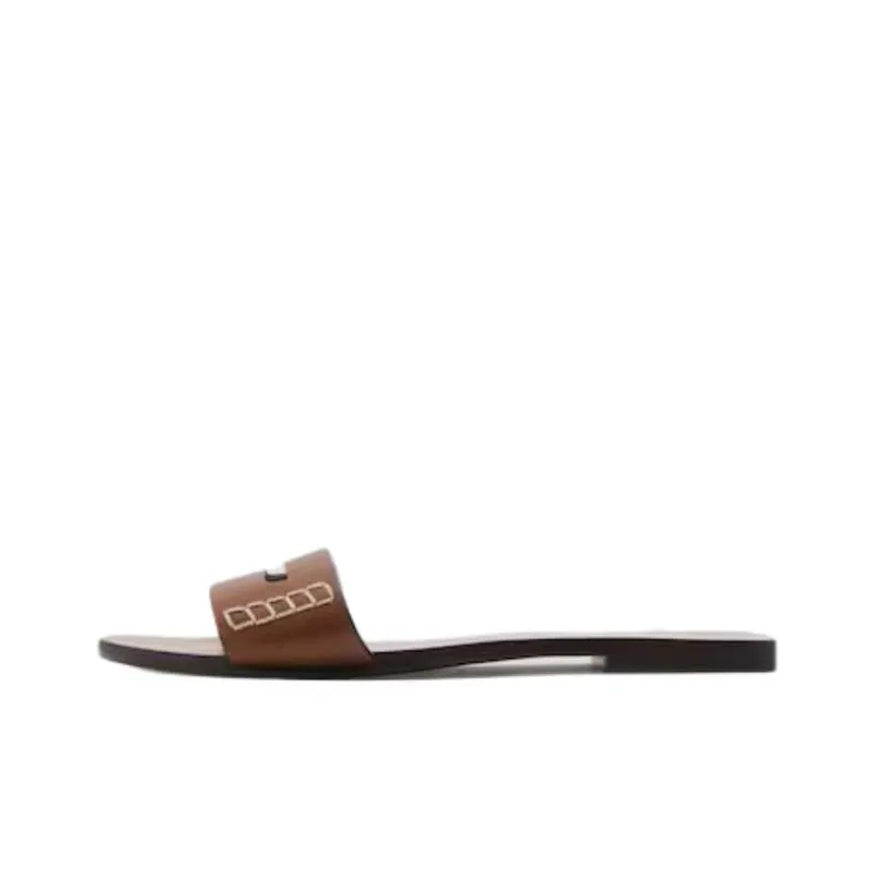 MANGO Rubber Sole Abrasion Resistant Slide Slippers Women's-3