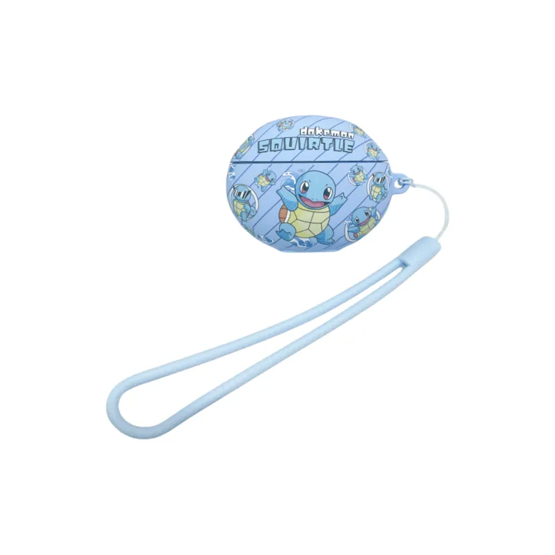 YOUKAIYUE Compatibility With Huawei Freebuds 5i/Pro 2/Pro 3/Pro 4/SE 2 TPU Cartoon Couple Squirtle Headphone Cases-2