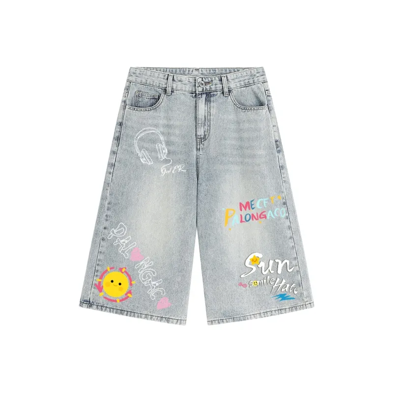 PAL ONGACO Denim Shorts Unisex-17