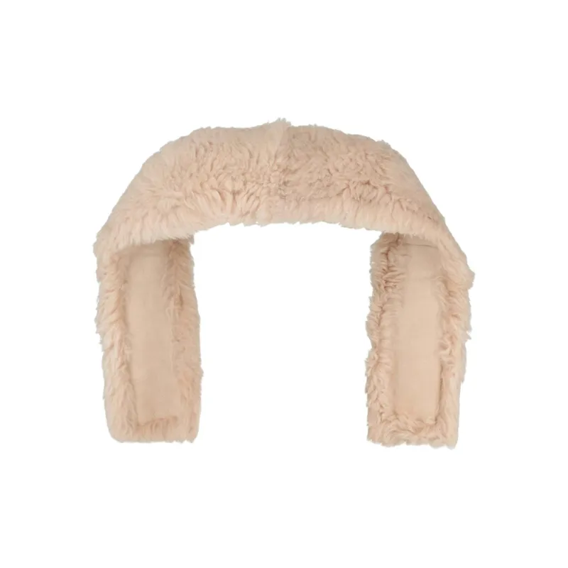Bottega Veneta Lambskin Shawls Women's Beige-1