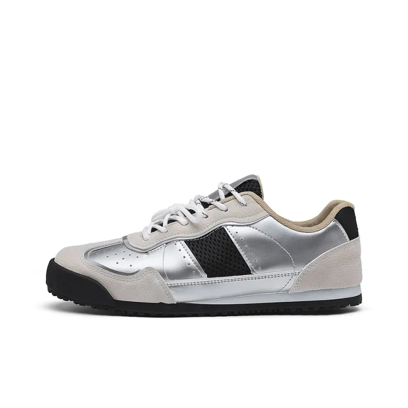 NANJIREN Slip Resistant Cushioning Abrasion Resistant Lightweight Breathable Low Top Skateboard Shoes Men's-5