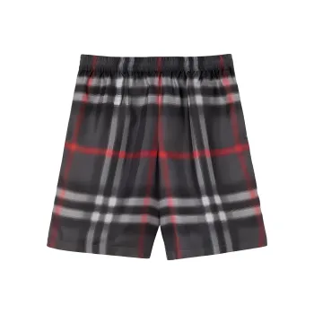 Burberry X Pop Trading Company FW22 Casual Shorts Men's Gray