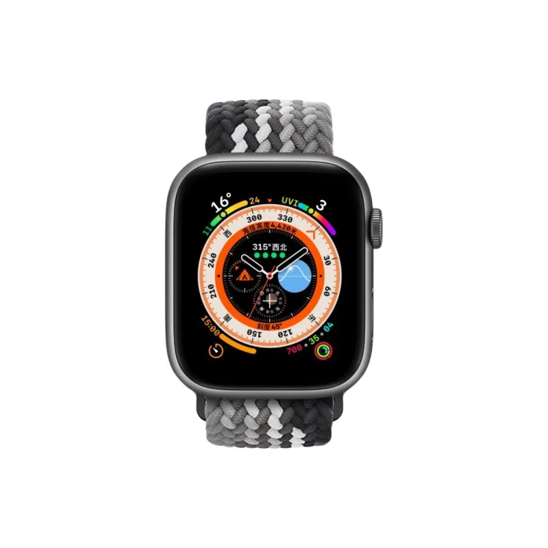 KVZUVUU Apple Compatibility Watch Band Nylon Material-1