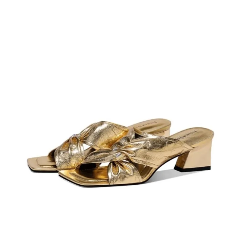 JESSICA SOPHIA Rubber Sole Slip Resistant Abrasion Resistant Slide Slippers Women's-1