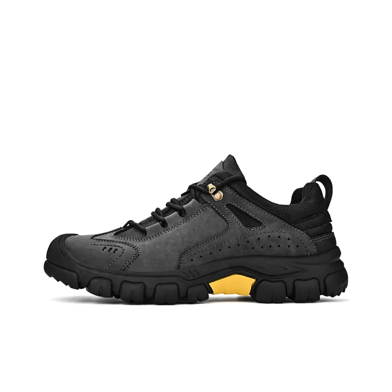 TELENT Non slip, Wear resistant, Impact resistant Low Top Hiking Shoes Men's-0