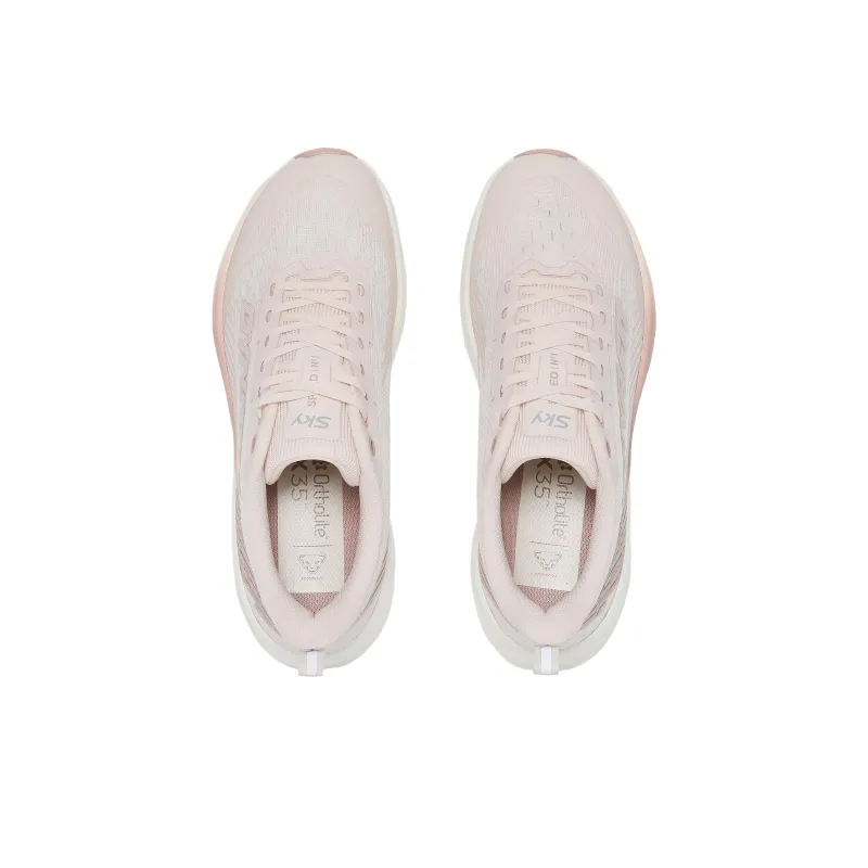 DYNAFIT Sky Speed Anti Slip Wear Resistant Low Top Running Shoes Unisex Light Pink-4
