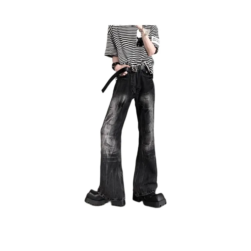 CORNILOT Jeans Unisex Black Gray Color-0