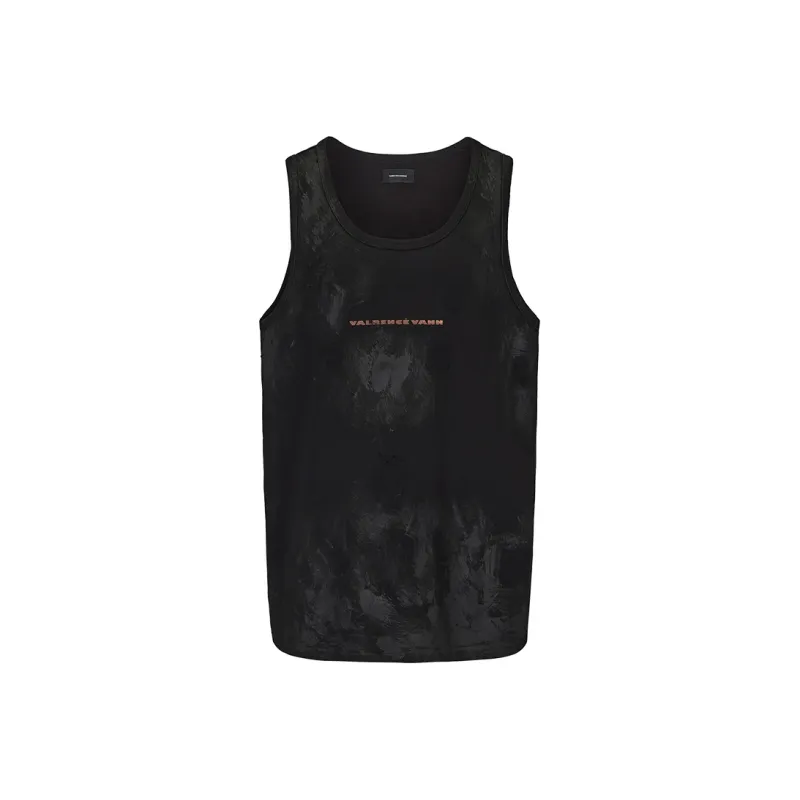 VANN VALRENCÉ Tank Tops Unisex Black-0