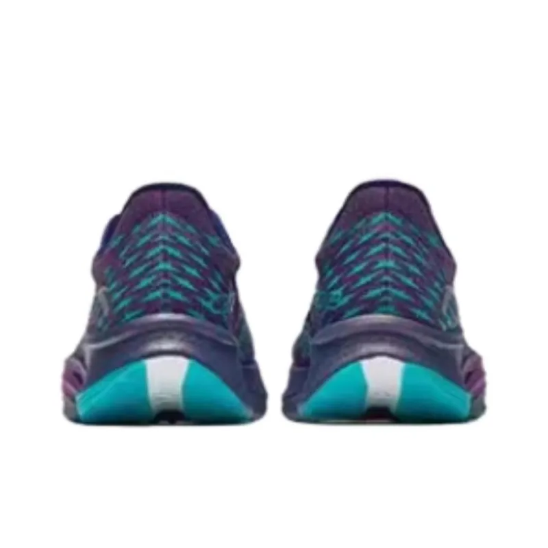 Anta C202 5th Gen Cushioning, Slip Resistant, Rebound Low Top Carbon Plate Running Shoes Men's Purple Blue Red-2