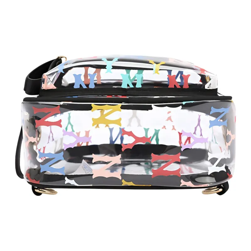 MLB Monogram Collection PVC Polyvinyl Chloride Backpack Mini Unisex Multicolor-4