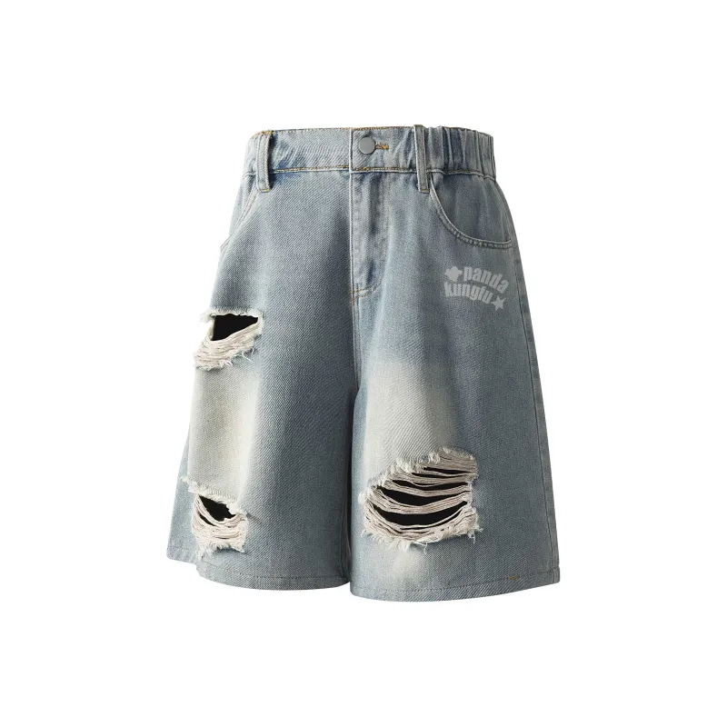 Kung Fu Panda Denim Shorts Unisex-7