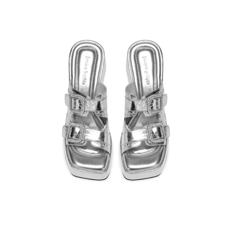 JESSICA SOPHIA Slip Resistant Slide Slippers Women's-4