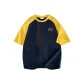 Navy Blue & Yellow