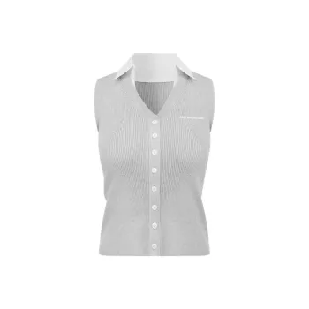 Ann Andelman Tank Tops Women's Gray