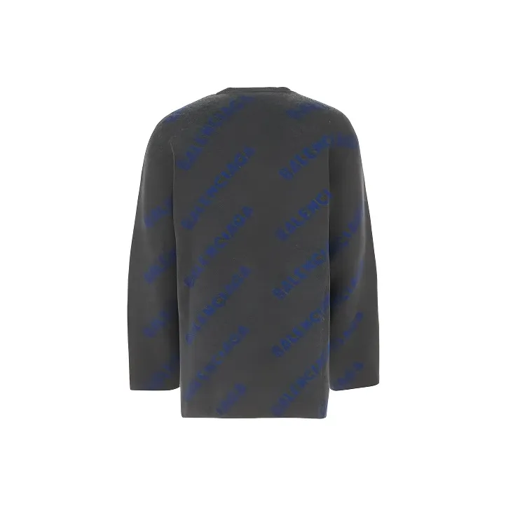 Balenciaga SS21 Sweater Men's Gray-1