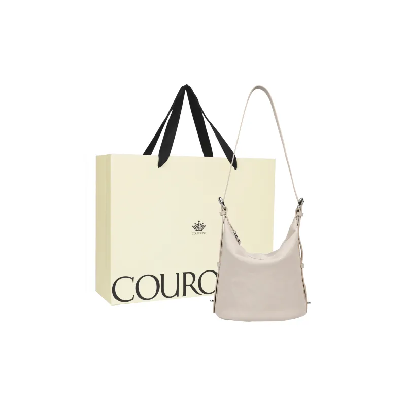COURONNE Top Grain Cow Leather Shoulder Bag Regular Women's Multicolor-5