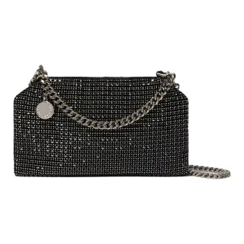 Stella McCartney Falabella Embellished Mesh Shoulder Bag