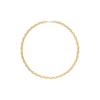 TORY BURCH Brass Necklaces Unisex Gold