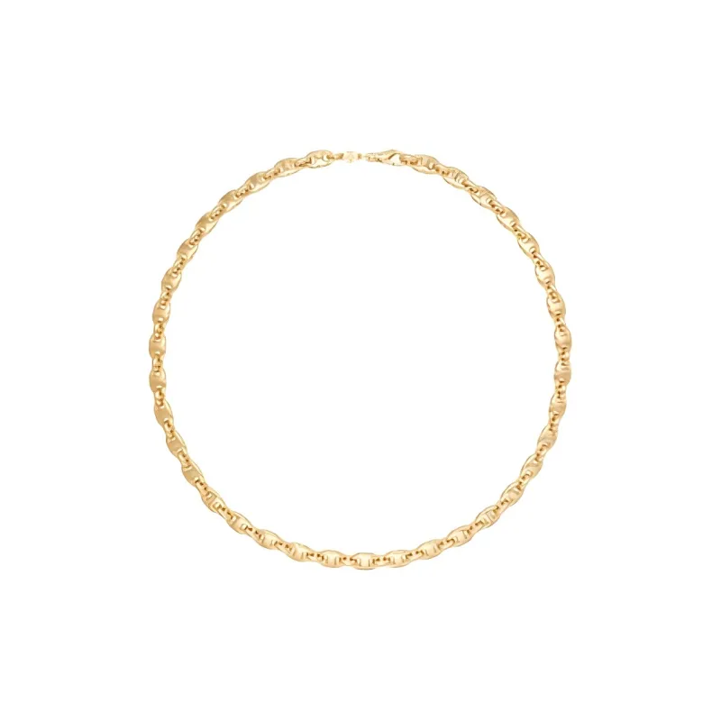 TORY BURCH Brass Necklaces Unisex Gold-0
