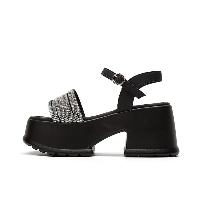 DAPHNE One Strap Sandals 8.5CM Women's-0