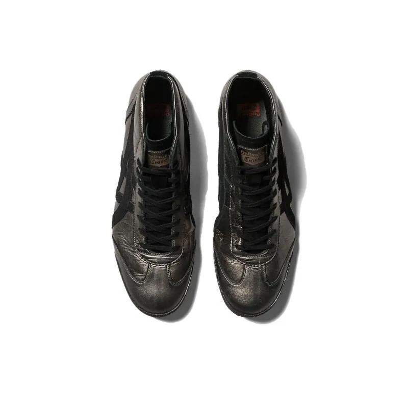 Onitsuka Tiger Mexico Mid Runner Deluxe Gunmetal Black-3