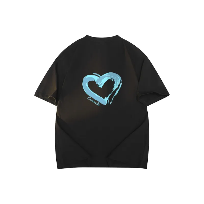 Caramella Drop Shoulder Sleeve T Shirt Women's-37