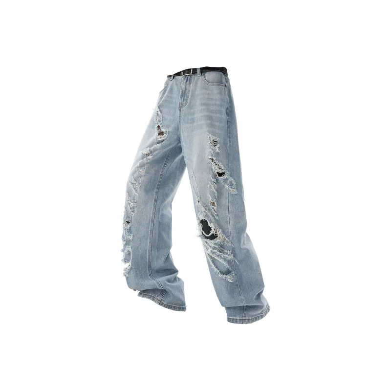 F·dragon Jeans Unisex Vintage Blue-0