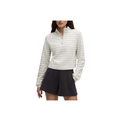 Lululemon French Terry Collection Cropped Collection Regular T Shirt Women's