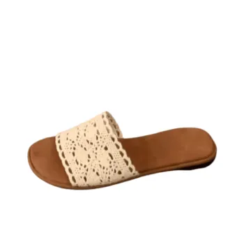 AFJI Rubber Sole Abrasion Resistant Slide Slippers Women's