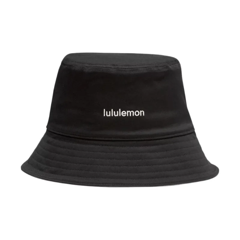 Lululemon Cotton Blend Bucket Hats Unisex Black-0