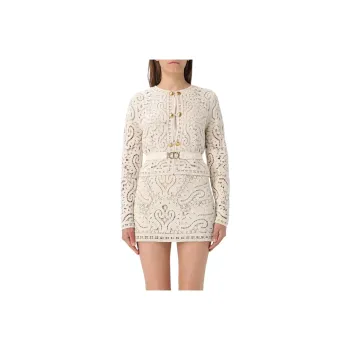 TWINSET MILANO Jackets & Coats Women's Beige