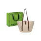 Ecru+Shopping Bag