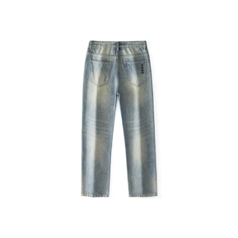 HOKLV Jeans Unisex Blue-1