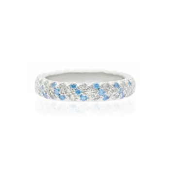 PARANOID PUPPY Zircon Rings Unisex