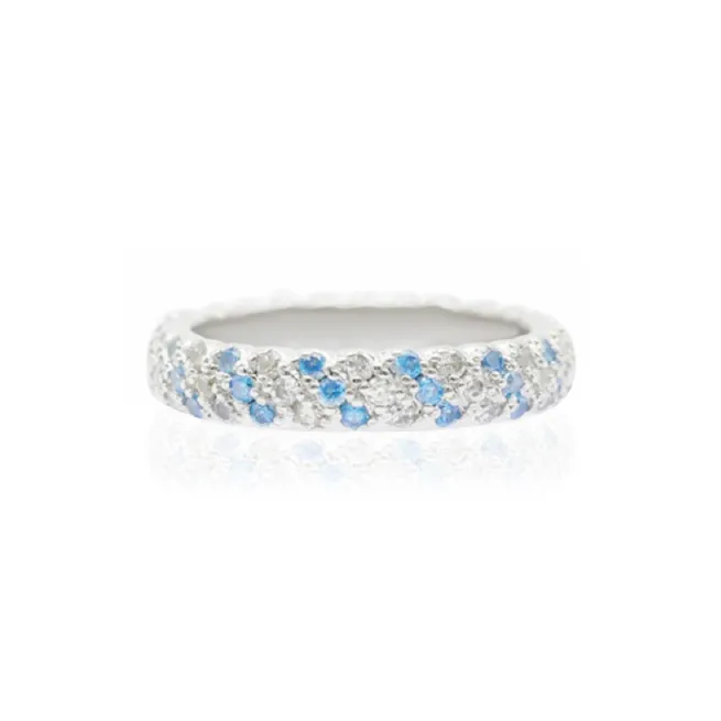 PARANOID PUPPY Zircon Rings Unisex-0