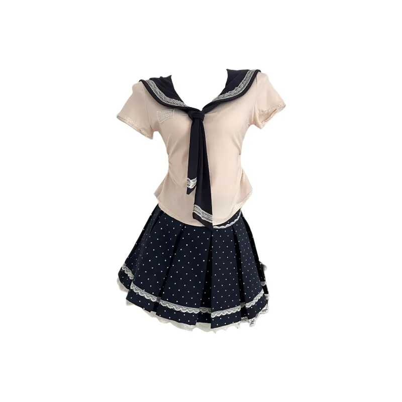AHDO Two Piece Skirt Sets Women's-0