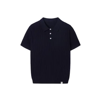 PSO Brand Polo Shirt Unisex Navy