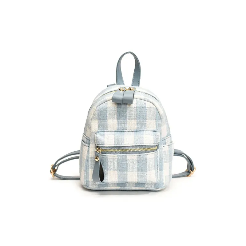 URBAN FOREST PU Backpack Women's Pink/Blue-7