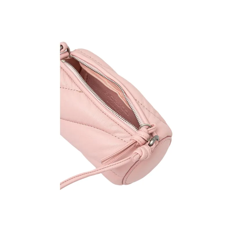 FIORUCCI Natural Leather Shoulder Bag Extra Mini Women's Pink-4