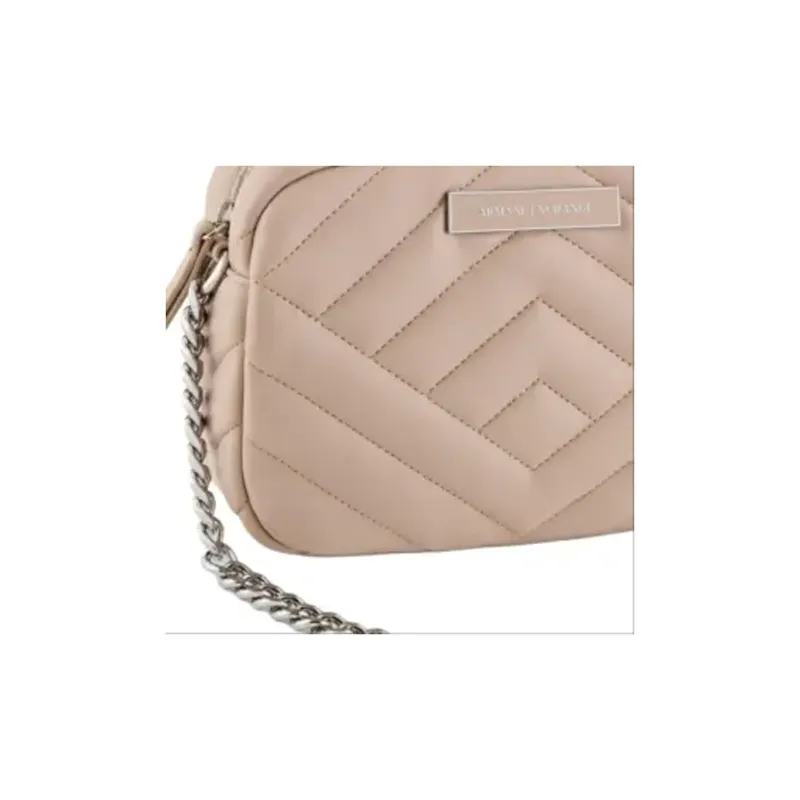 ARMANI EXCHANGEAE Polyester Shoulder Bag Women's Beige Apricot-3