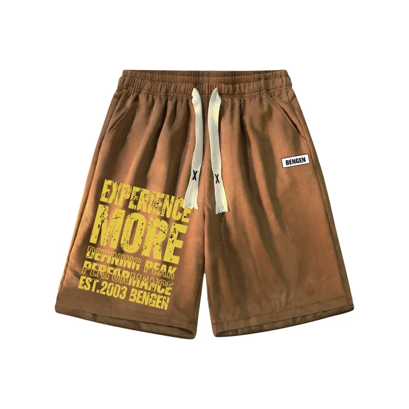 BENGEN Casual Shorts Unisex-12