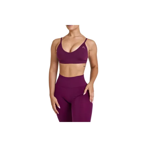 ONER ACTIVE Timeless Strappy Bralette Sports Underwear Women's Ripe Fig