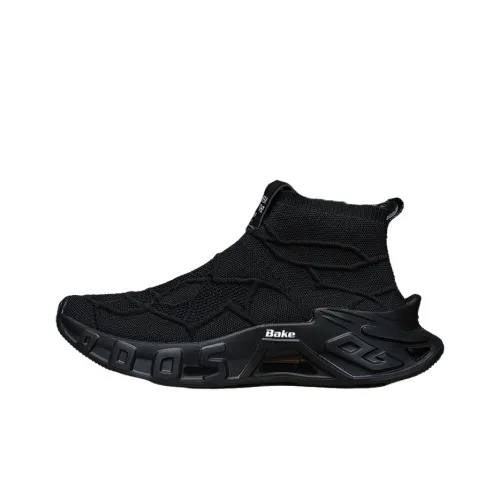 BAKE Breathable Abrasion Resistant Slip Resistant High Top Casual Shoes Men's